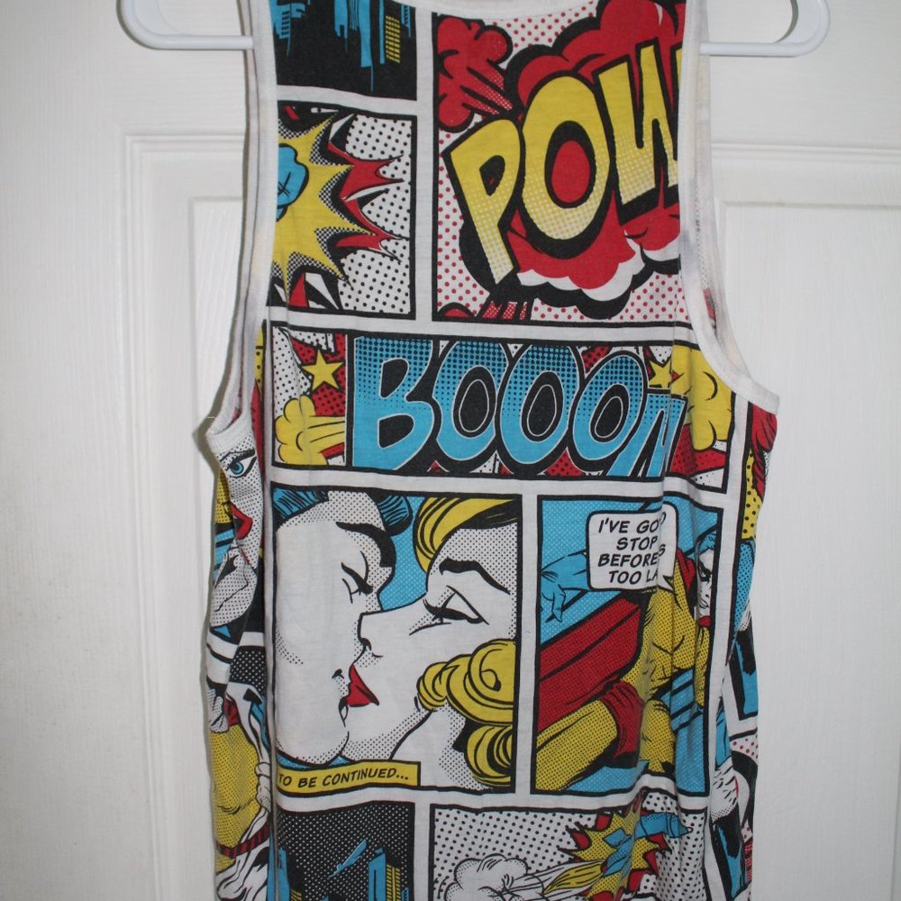 Comic Book Tank Top - Picture 2 of 2